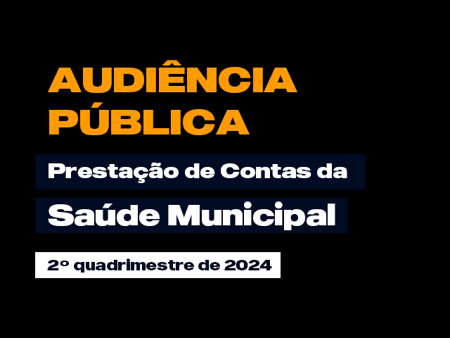 Vereadores analisam a prestação de contas da Saúde Municipal referente ao 2º Quadrimestre de 2024.