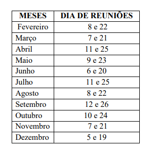 Câmara Municipal de Patos de Minas define calendário de reuniões ordinárias para 2024